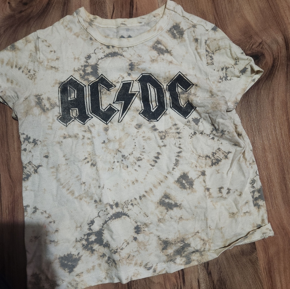 ACDC crop top